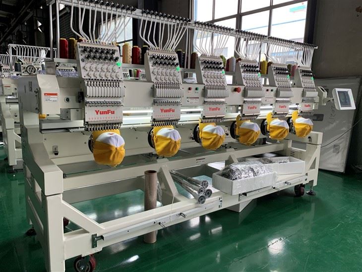 Yunfu 6 Head Embroidery Machine Computerized best